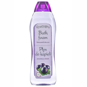 Spuma de baie Coacaze Negre si Extract de Aloe Vera Naturaphy, Blux | 1 l