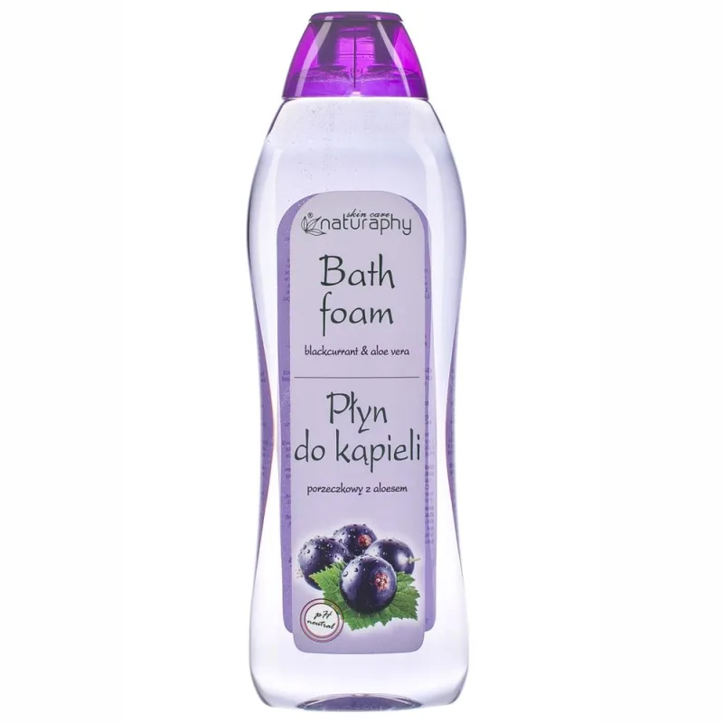 Spuma de baie Coacaze Negre si Extract de Aloe Vera Naturaphy, Blux | 1 l BLUX COSMETICS INFINITY — preț și oferte