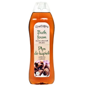 Spuma de baie cu ciocolata si sofran Naturaphy, Blux | 1 l