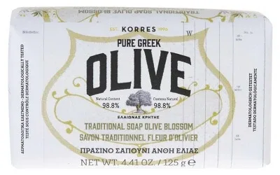Korres Olive Săpun tradițional cu floare de măslin 125 g — preț și oferte