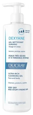 Ducray Dexyane Gel de curățare hidratant 400 ml