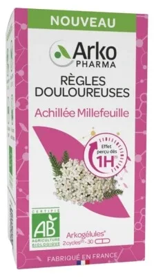 Arkopharma Arkogélules Menstruație dureroasă Bio 30 capsule — preț și oferte