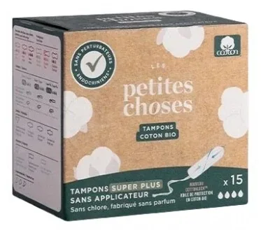 Les Petites Choses Tampoane Flux Super Plus, 15 tampoane — preț și oferte