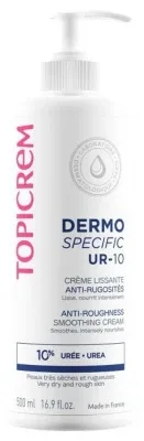 Topicrem DERMO SPECIFIC UR-10 Cremă netezitoare anti-asprituri 500 ml — preț și oferte