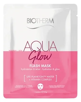 Biotherm Aqua Glow Flash Mască hidratantă și pentru strălucire 31 g — preț și oferte