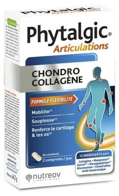 Nutreov Phytalgic Articulații Chondro Colagen 60 de comprimate