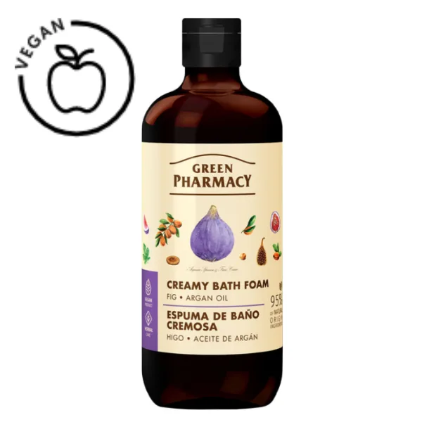 Spuma de baie Smlochine si Ulei de Argan, Green Pharmacy | 500 ml GREEN PHARMACY INFINITY — preț și oferte