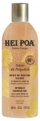 Hei Poa Îngrijire corporală Trésor de Polynésie Ulei de duș perlat 250 ml — preț și oferte
