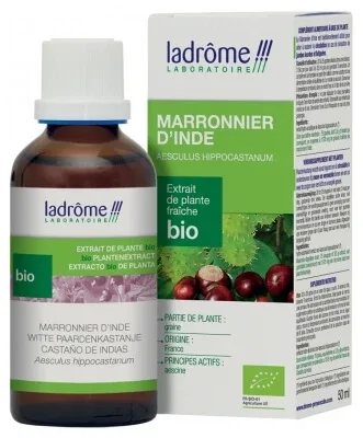Ladrôme Extract din plantă proaspătă ecologică de castan indian 50 ml — preț și oferte
