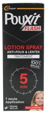Pouxit Flash Spray împotriva păduchilor și a ouălor de păduchi, 150 ml — preț și oferte
