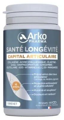 Arkopharma Sănătate și Longevitate Capital Articular 60 de capsule