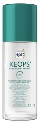 RoC Keops Deodorant cu bilă, fără aluminiu, 30 ml — preț și oferte