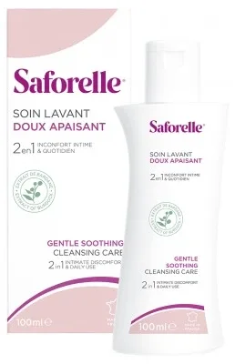 Saforelle Gel de curățare delicat și calmant 100 ml