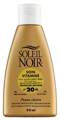 Soleil Noir Cremă hidratantă cu vitamine SPF20 50 ml