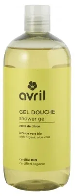 Avril Gel de duș cu coajă de lămâie bio 500 ml — preț și oferte