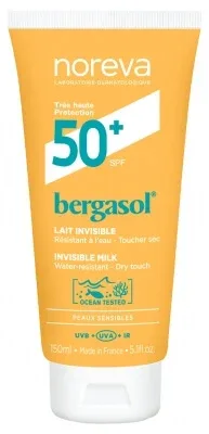 Noreva Bergasol Loțiune invizibilă SPF50+ 150 ml — preț și oferte