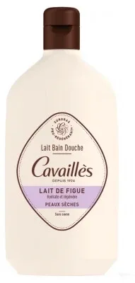 Cavaillès Lapte de baie și duș pentru pielea uscată cu smochine 400 ml