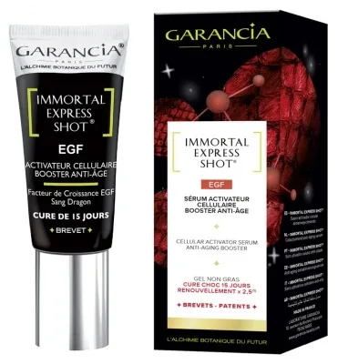 Garancia Immortal Express Shot EGF Ser activator celular cu efect anti-îmbătrânire 15 ml — preț și oferte