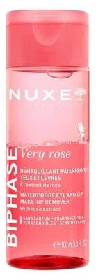 Nuxe Very Rose Biphase Demachiant pentru ochi și buze rezistent la apă 100 ml — preț și oferte