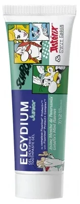 Elgydium Gel de dinți pentru copii, protecție împotriva cariilor, 7-12 ani, mentă de la Panoramix, 50 ml