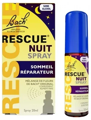 Rescue Bach Spray de noapte pentru un somn odihnitor 20 ml — preț și oferte
