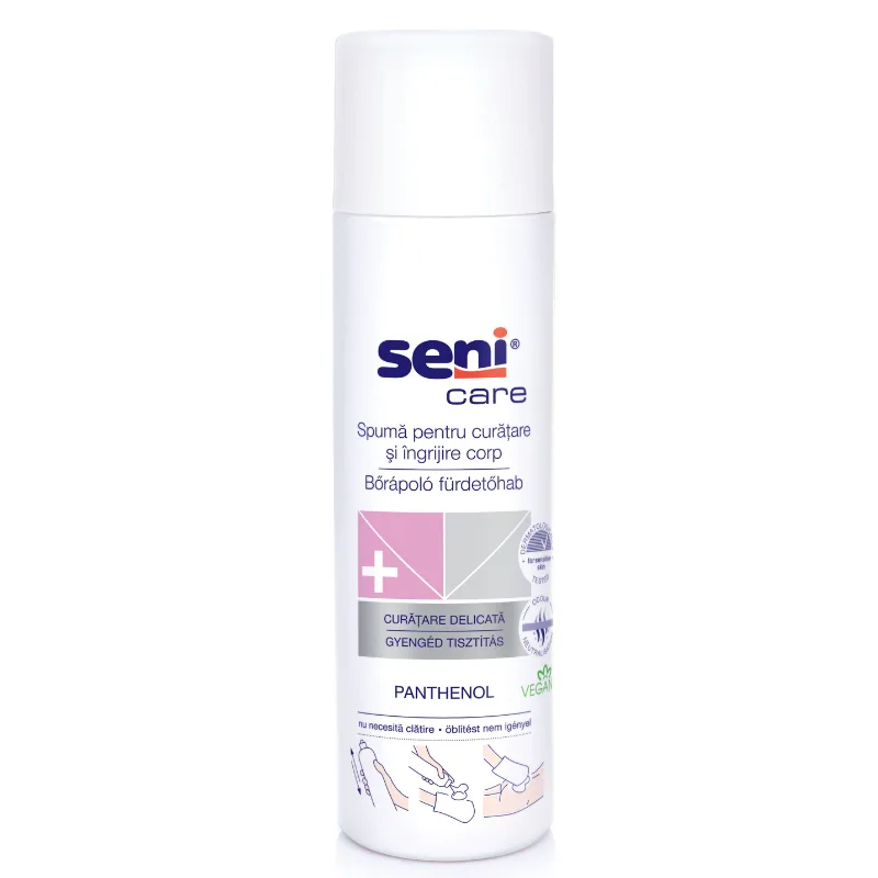 Spuma pentru curatarea si ingrijirea pielii SENI CARE, TMZO | 500 ml TZMO SA — preț și oferte