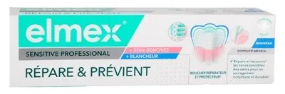 Elmex Sensitive Professional: Repară și previne + Îngrijire gingivală + Albire 75 ml — preț și oferte