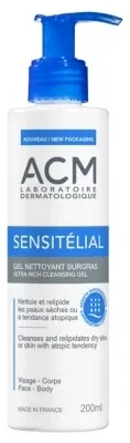 Laboratoire ACM Sensitélial Gel de curățare ultra-hidratant 200 ml ACM LABORATOIRE — preț și oferte