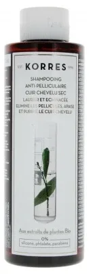 Korres Șampon antimătreață pentru scalp uscat 250 ml — preț și oferte