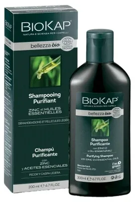 Biokap Bellezza Șampon purificator organic 200 ml