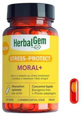 HerbalGem Stress Protect Moral+ 30 gemmocapsule