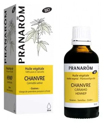 Pranarôm Ulei vegetal de cânepă organic 50 ml — preț și oferte