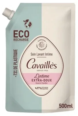 CavaillèsRogé Cavaillès Gel de igienă intimă extra-delicat, reîncărcabil ecologic, 500 ml — preț și oferte