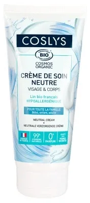 Coslys Cremă de îngrijire neutră pentru față și corp, bio, 200 ml — preț și oferte