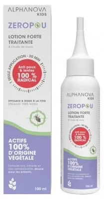 Alphanova Kids Zéropou Loțiune de tratament puternică 100 ml