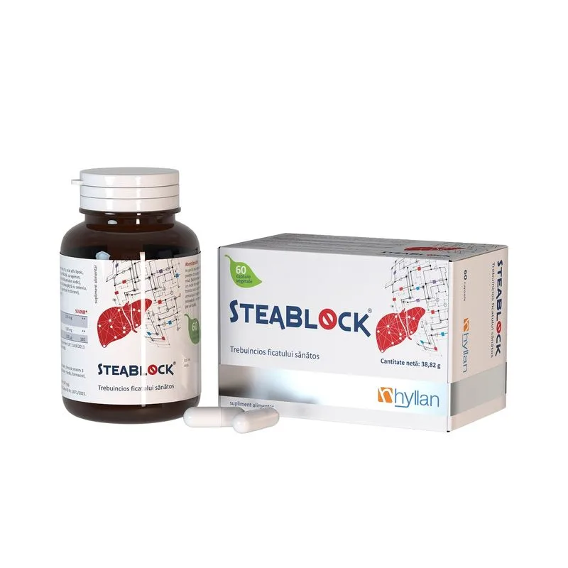 SteaBlock, Hyllan Pharma | 60 capsule — preț și oferte
