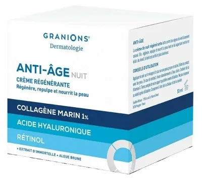Granions Anti-Îmbătrânire Noapte Cremă Regenerantă 50 ml — preț și oferte