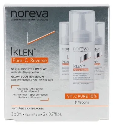 Noreva Iklen+ [Pure-C-Reverse] Ser pentru strălucire, set de 3 x 8 ml — preț și oferte