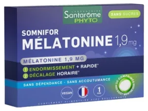 Santarome Somnifor Melatonină 1,9 mg 30 comprimate