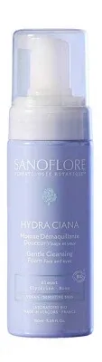 Sanoflore Hydra Ciana Spumă demachiantă delicată bio 150 ml — preț și oferte