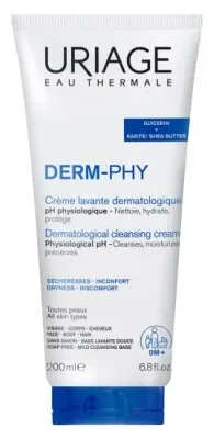 Uriage Derm-Phy Cremă de curățare 200 ml
