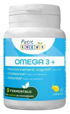 Les 3 Chênes Petit Chêne Omega 3+ 60 capsule — preț și oferte