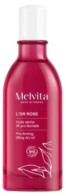 Melvita L'Or Rose Ulei uscat Lift Pro-Fermeté pentru corp, organic, 50 ml
