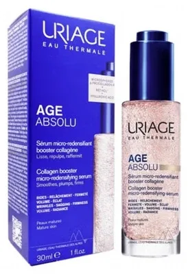 Uriage Age Absolu Ser micro-redensificator cu efect de stimulare a colagenului 30 ml — preț și oferte