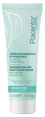 Placentor Végétal Cremă regenerantă și hidratantă pentru tenul uscat și sensibil 40 ml