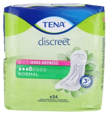 Tena Discreet Normal 24 de tampoane absorbante — preț și oferte