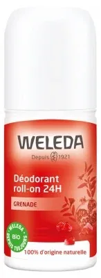 Weleda Deodorant cu rodie, roll-on, 24 ore, 50 ml — preț și oferte