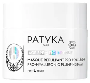 PATYKA Age Specific Mască intensivă de umplere cu pro-hialuronică pentru noapte, organică, 50 ml