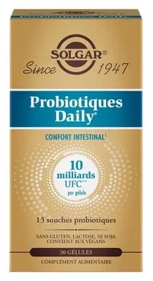 Solgar Probiotice Daily 30 capsule — preț și oferte
