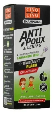 Cinq sur Cinq Șampon împotriva păduchilor și a lendurilor 100 ml — preț și oferte
